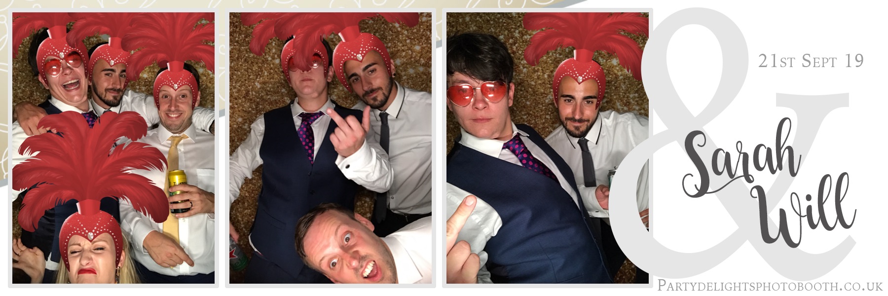 Sarah and Wills Wedding - Prints | View more photos from the event at gallery.partydelightsphotobooth.co.uk/u/PartyDelightsPhotoBooth/Sarah-and-Wills-Wedding-Prints